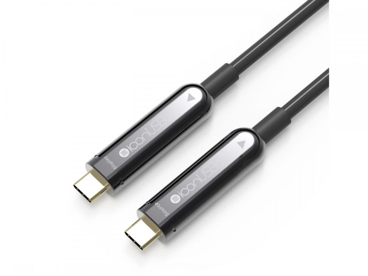 iconUSB-C 15mb aktywny kabel światłowodowy 4K 21,6Gbps